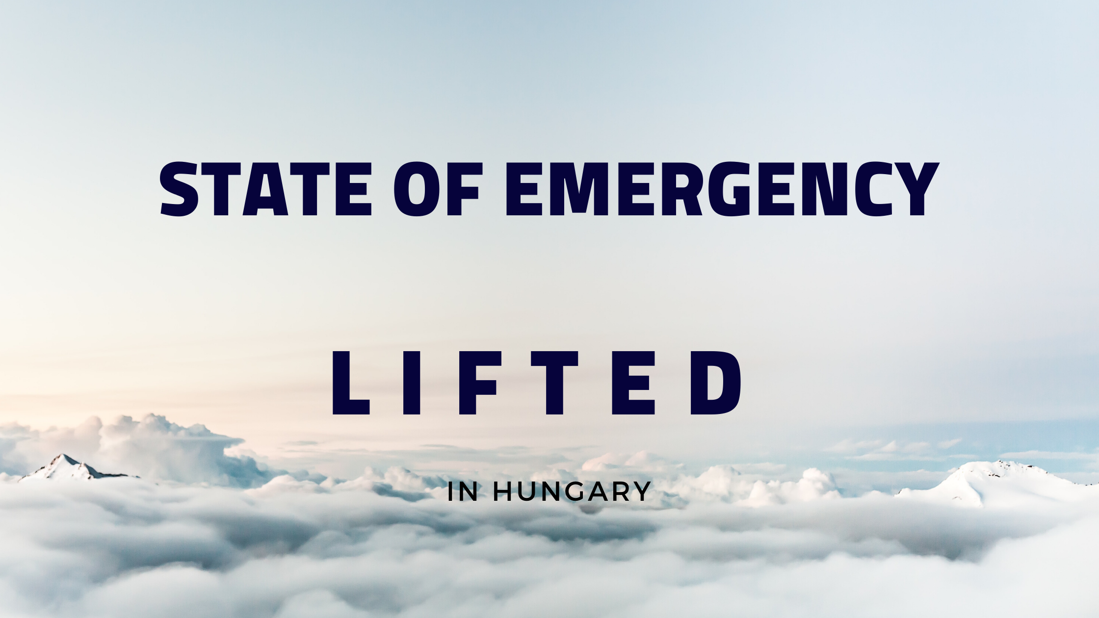 State of emergency lifted in Hungary